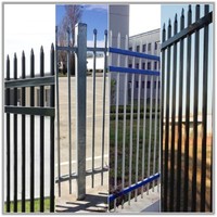 Valla de metal de acero soldado para proyectos de almacenes de piscinas