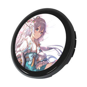 最新の1.8インチタッチスクリーン、スマートメタルエコフレンドリー電子バッジ、ダイナミック電子バッジディスプレイ、アニメーション - Product Image 1