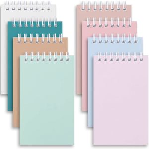 16 Colorful 3x5 Spiral Notepads Lined Pages Mini <b>Memo</b> <b>Pads</b> for School Office Organization Productivity - Product Image 1