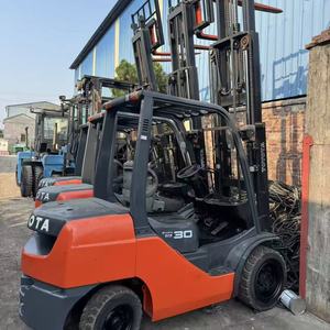 <strong>Used</strong> <strong>toyota</strong> 8FD30 3ton Co Certificated 4.5m Side Shift Manual Gear <strong>toyota</strong> 2Z Engine in Stock Free Shipping Customized <strong>Forklift</strong> - Product Image 2