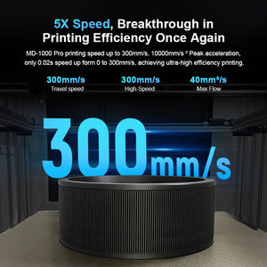 เครื่องพิมพ์ 3 มิติ MD-1000Pro ขนาดใหญ่ 1000 มม. สำหรับงานอุตสาหกรรม ระบบ FDM ความเร็วสูง สำหรับพิมพ์ชิ้นส่วนรถยนต์ - Product Image 4