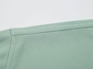 Polo de golf à manches courtes uni de haute qualité avec logo personnalisé, séchage rapide, sans couture, pour hommes, chemise de polo pour affaires - Product Image 4