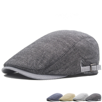 Landfond Offre Spéciale Gatsby Newsboy Hat Hommes Femmes Classic Herringbone Lvy Trendy Tweeb Flat Ivy Hat