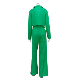 ชุดสูท3ชิ้นแขนยาวแฟชั่นสตรีทแวร์กางเกงเบลเซอร์ใส่เที่ยวคลับ2023ฤดูใบไม้ร่วง - Product Image 5