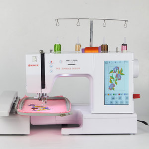 เครื่องเย็บผ้าอเนกประสงค์ MYSEW-M9 สำหรับใช้ในบ้าน เย็บปักถักร้อย เข็มเดี่ยว ใช้งานง่าย เหมาะสำหรับช่างตัดเย็บเสื้อผ้า - Product Image 4
