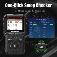 Escáner OBD2 LAUNCH CR529, Lector de Códigos de 12V con Función Completa, 10 Modos de Prueba OBDII y Diagnóstico I/M con un Clic