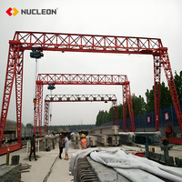 Grues portiques monopoutres sur rail, type treillis, de 5, 10, 15 et 20 tonnes, pour levage sur rail