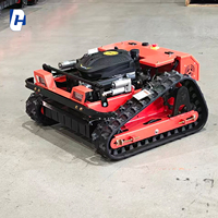 China's <strong>Best</strong>-<strong>selling</strong> <strong>Remote</strong>-<strong>controlled</strong> <strong>Lawnmower</strong>: 550mm Gasoline-powered <strong>Remote</strong>-<strong>controlled</strong> <strong>Lawnmower</strong> for Cutting Tall Grass.