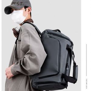 Large Capacity Waterproof Durable Business Travel <b>Backpack</b> Multifunctional Sports Gym Bag Dry Wet Separation Handheld Double - Product Image 2