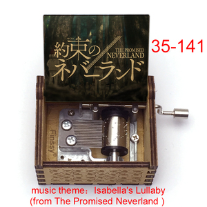 Boîte à musique thème de l'animé The promise neverland, chanson personnalisée, cadeau pour les Fans de friends et d'enfants 35, Offre Spéciale - Product Image 2