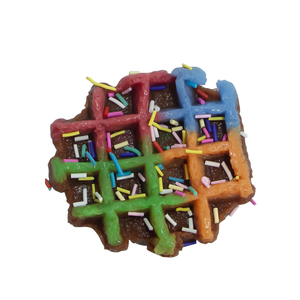 Jouets anti-stress TPR personnalisés de haute qualité, jouets à presser en forme de dessert, biscuits et aliments à rebond lent pour enfants, vente en gros - Product Image 3