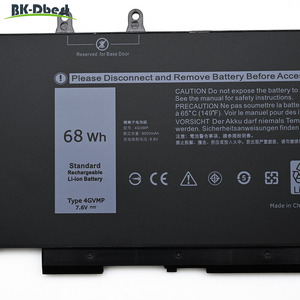 Nhà Máy Trực Tiếp Cung Cấp 4Gvmp Máy Tính Xách Tay Pin Cho <span class=keywords><strong>Dell</strong></span> Vĩ Độ 5400 5500 5410 5510 <span class=keywords><strong>E5400</strong></span> E5500 Cho Inspiron 7590 7591 7791 2-Trong-1 - Product Image 3