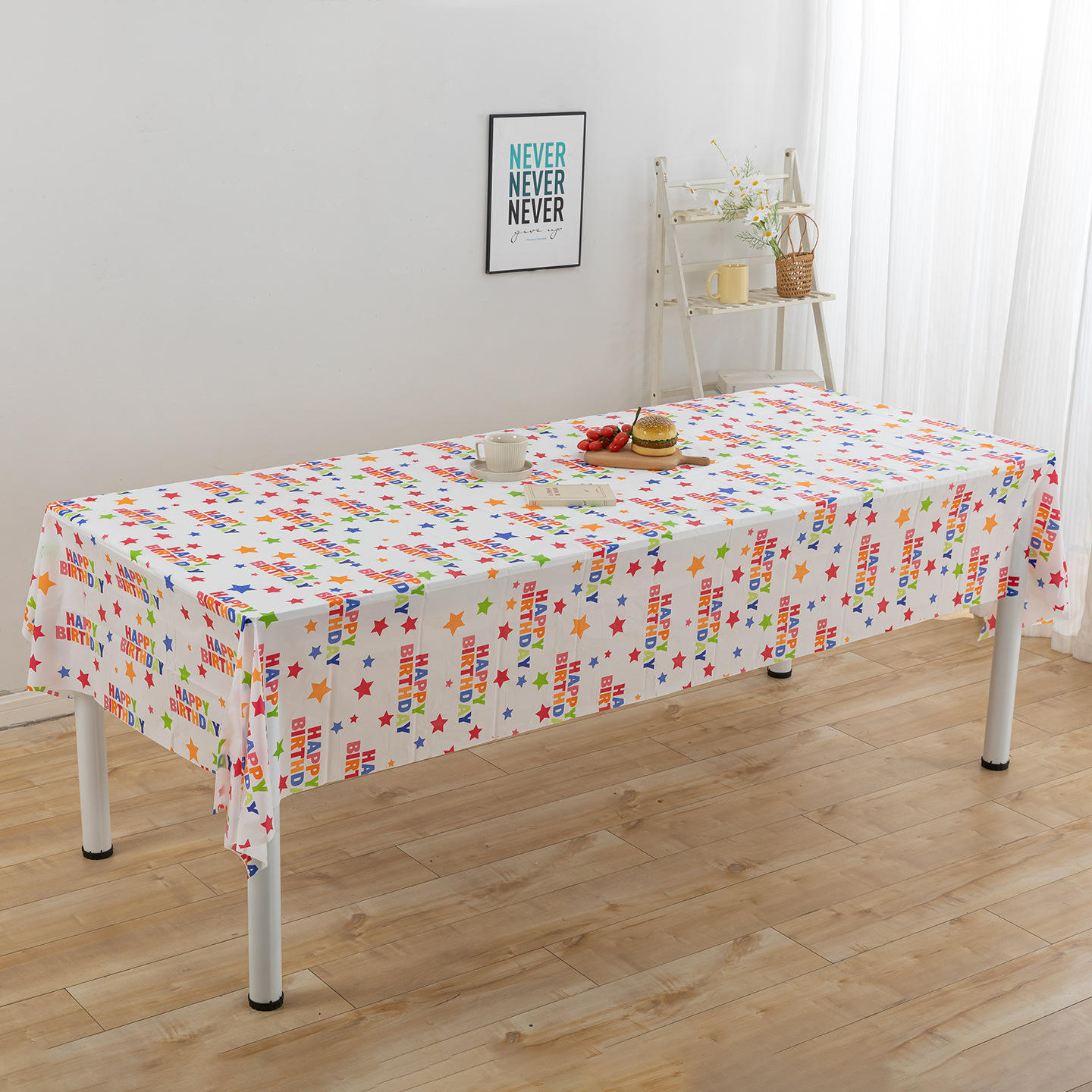 Feliz cumpleaños blanco.