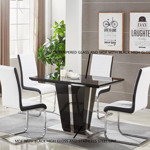 Đồ Nội Thất Phòng Ăn Sang Trọng Mới Bán Chạy Bàn Ăn, Bộ Phòng Ăn 6 Ghế Ăn, Bộ Bàn Ăn Đá Cẩm Thạch Hiện Đại - Product Image 3