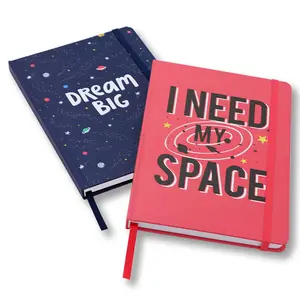 Aangepaste Kleurrijke School Organizer Leuke Dagboek Notebook Journal Set