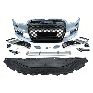 Facelift ชิ้นส่วนรถยนต์อัพเกรดbodykit RS6 C7 วัสดุPPกันชนหน้าพร้อมกระจังหน้าสําหรับ<span class=keywords><strong>Audi</strong></span> <span class=keywords><strong>A6</strong></span> S6 4G 2013 2014 <span class=keywords><strong>2015</strong></span> - Product Image 2