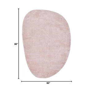 Tapis en laine moderne de qualité supérieure, fait main sur mesure, antidérapant, lavable, doux et moelleux, effet nuage, pour la maison, la chambre à coucher, le salon - Product Image 2