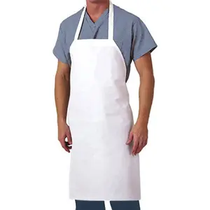 Nouveau Design tablier de cuisine imperméable Double face en coton Polyester 100% sergé de coton toile de coton imprimé tablier de Chef