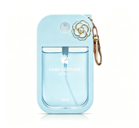 Désinfectant pour les mains en gros avec étui en silicone, format de poche, portable, à base d'alcool, sans eau, spray désinfectant pour les mains, fournisseur en vrac