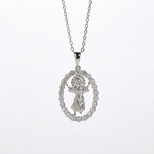 KIVORA'S 925 Silver Iced Out VVS Moissanite Jesus Pendant Rhodium Plated Oval Charm Necklace GRA Certificate Custom Jewelry - Product Image 4