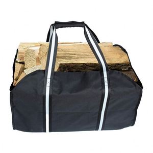 Sac de transport pour bûches, en toile, multi-usages, résistant, portable, prix usine BSCI. - Product Image 2