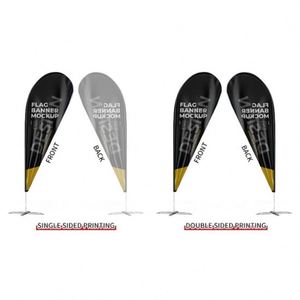 <b>Flag</b> Banners Beach <b>Flags</b> Custom Flying Feather for Outdoor Digital Printed Polyester Cloth Aluminum 100% Polyester Rectangle - Product Image 4