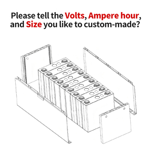Bảo trì miễn phí 48V ngã ba nâng Pin 300ah 400ah 500AH 600ah 700ah LiFePO4 pin cho xe nâng - Product Image 2