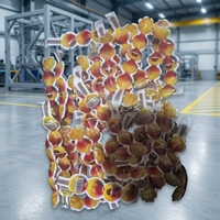 Machine de remplissage et de scellage de sachets de jus de fraise à 8 buses