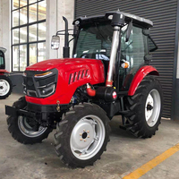 LAND traktor multifungsi, peralatan pertanian Mini 4x4 pertanian 20hp 30hp 40hp 50hp 60hp traktor Mini untuk pertanian