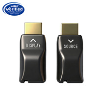 MAGIC Nouveau Mini Extendeur HDMI 4K 60Hz HDMI2.0 à Fibre Optique LC Multimode Mini Transceiver Optique
