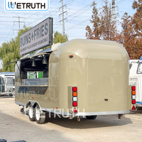 Remorque de restauration mobile Wetruth à vendre, remorques alimentaires commerciales entièrement équipées, camion de cuisine avec cuisine complète, homologué aux États-Unis