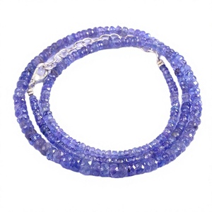 Collar de Plata de Ley con Tanzanita, Joyería Fina, Certificado por Terceros, Clásico para Bodas, Chapado en Plata, Signo Zodiacal - Product Image 3
