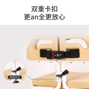 Hand Cranked Patient Transfer Machine Single Double Crank Home Use Toilet Lift <b>Shower</b> <b>Chair</b> Carbon Steel Sunflower Color - Product Image 5