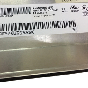แผงจอ LCD ยอดนิยมที่เชื่อถือได้ M170XW01 V1 17.0 นิ้ว 1280*768 จอแสดงผล TFT LCD - Product Image 2