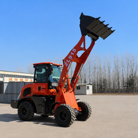 Mini-chargeuse sur pneus Huade, modèle 915, 1,5 T, moteur XICHAI, capacité de la benne de 0,65 m³, haute efficacité, Chine