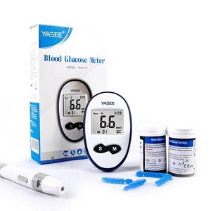 Electric Glucose Meter & Test Strips Health Care Device for Measuring Diabetes & Other Healthcare Supplies