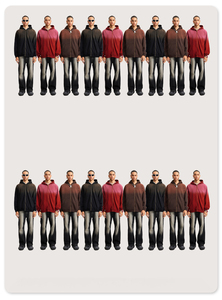 ผู้ผลิตเสื้อผ้า H5426 เสื้อฮู้ดซิปแบบมีซับในผ้าฟลีซผสมฝ้าย 370 กรัม ล้างสีแบบแอซิดวอช สำหรับผู้ชาย - Product Image 4