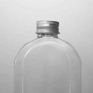 Bouteilles de jus de fruits en plastique plat PET de 16 oz de qualité alimentaire avec bouchons à vis en aluminium Bouteille d'eau minérale PET transparente sans Bpa - Product Image 4