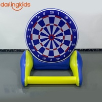 Cible de fléchettes de football gonflable géante, jeux de fléchettes géants pour l'extérieur, jeux de jardin pour la maison
