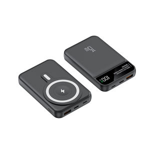 ออกแบบใหม่ 22.5w แบบพกพาแม่เหล็กไร้สายชาร์จนาฬิกาชาร์จเร็ว Power Bank <span class=keywords><strong>แบตเตอรี่</strong></span>สําหรับ iwatch airpods iphone - Product Image 1