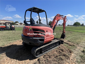 Mini-excavatrice d'occasion Kx040-4 avec moteur puissant de marque de premier plan, prix usine, modèle tendance, excavatrice sur chenilles d'occasion avec moteur de marque de premier plan - Product Image 6