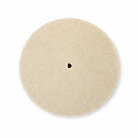 Disque de polissage tissé sur mesure, plusieurs diamètres et épaisseurs disponibles pour meuleuse d'angle, polisseuse de banc et accessoire de perceuse