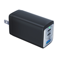 Chargeur mural Anker 65W 20V 3.25A 4 ports USB-C PD 3.0 & QC3.0 avec protection OTP pour ordinateur portable, téléphone et tablette
