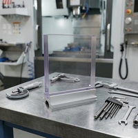 Plaque solide en polycarbonate transparent 2mm-20mm, plaque PC anti-UV pour protection de machines industrielles