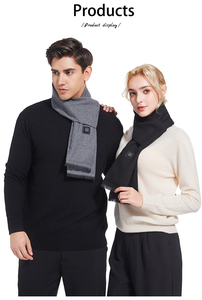 Bufanda Térmica Recargable Inteligente de Invierno para Hombre y Mujer, Bufanda Eléctrica con Calefacción USB, <span class=keywords><strong>Manta</strong></span> para el Cuello - Product Image 6