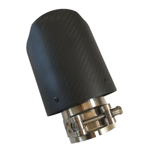 Embouts d'échappement de luxe en acier inoxydable poli miroir brillant sur mesure pour 330i Q3 R8 A7, embout de silencieux arrière - Product Image 1