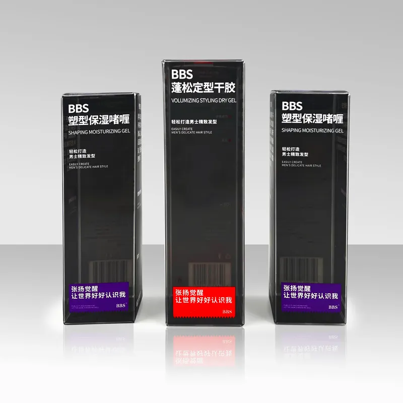 Taiqiu Mini MOQ PVC-Verpackungs box aus klarem Kunststoff Kunden spezifisch bedruckte transparente kosmetische Puderquaste-Kunststoff verpackungs box