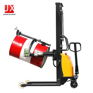 유압 드럼 리프터 및 틸터 180 도 드럼 틸터 500kg 1600mm 세미 전기 드럼 리프터 - Product Image 2