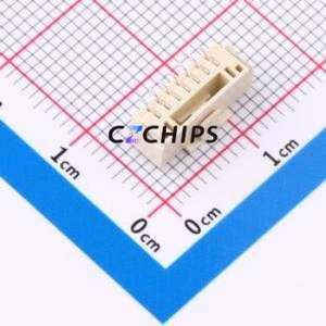 ZX-GH1.25-7PLT Wire-to-Board Pin Header SMD,P=1.25mm Connector 1x7P 1.25mm Vertical Mount GH - Product Image 2