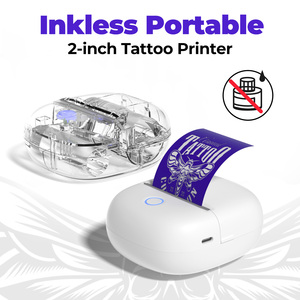 Impresora Térmica <span class=keywords><strong>de</strong></span> Tatuajes <span class=keywords><strong>de</strong></span> 2 Pulgadas, Mini Impresora Portátil Inalámbrica sin Tinta para Etiquetas <span class=keywords><strong>de</strong></span> Tatuajes, Regalos, Hogar y Oficina - Product Image 5